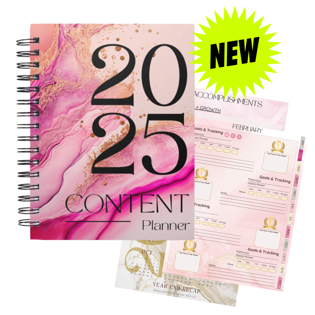 2025 Content Creator Planner (digital)