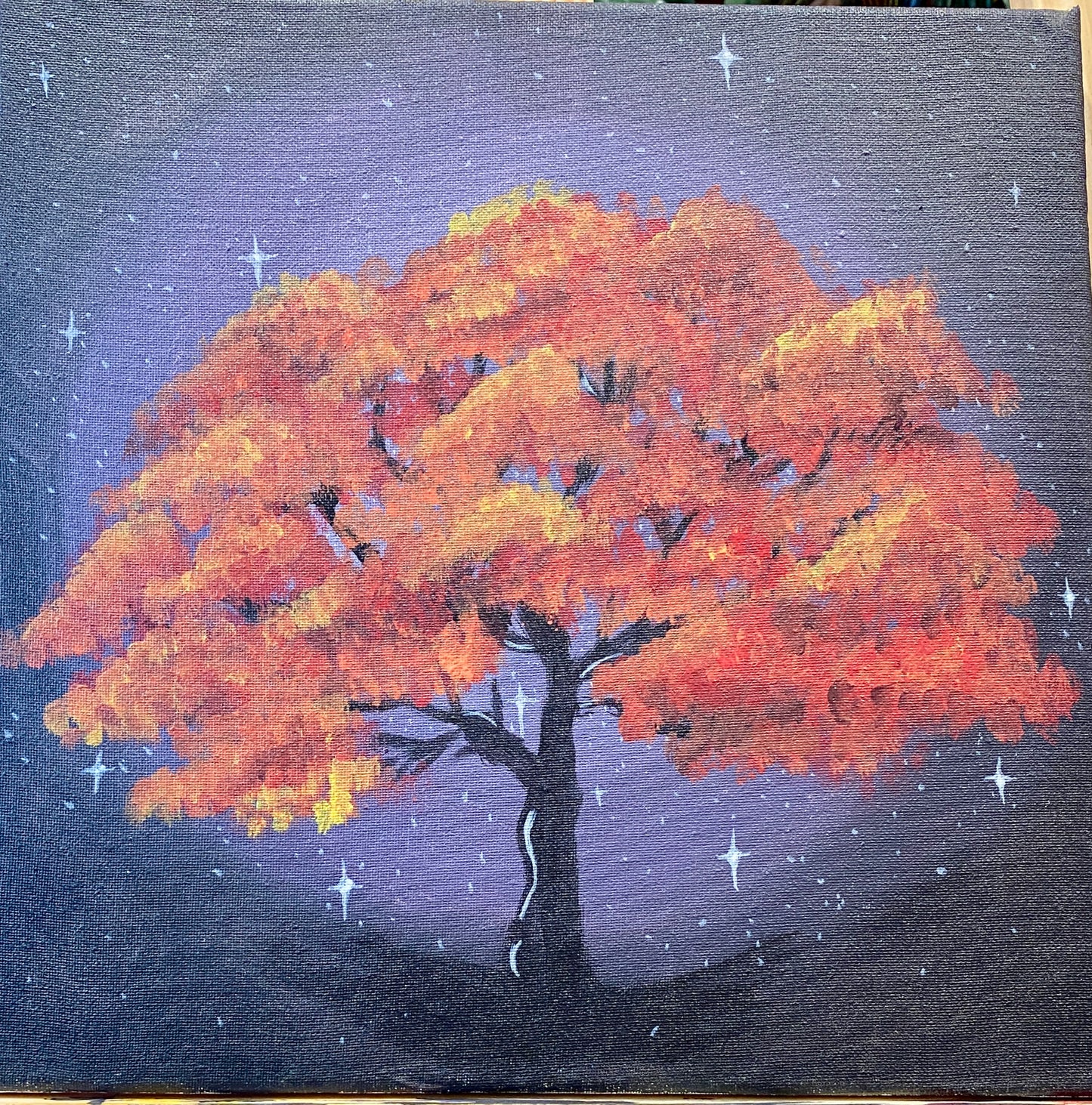 One Fall Night Virtual Paint Party (On Demand)